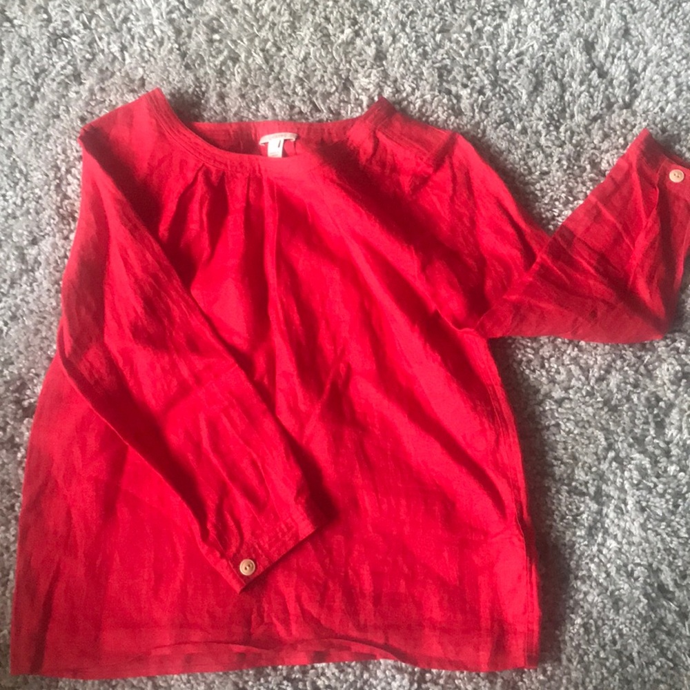 Jcrew linen top